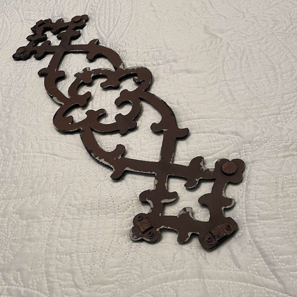 Southern Living at Home Metal Wrought Iron Wall Art Hanging Excellent Condition - Picture 7 of 12
